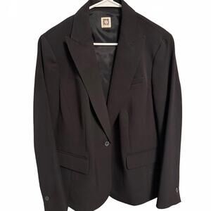 Women's Black Blazer from Anne Klein - size 2XL